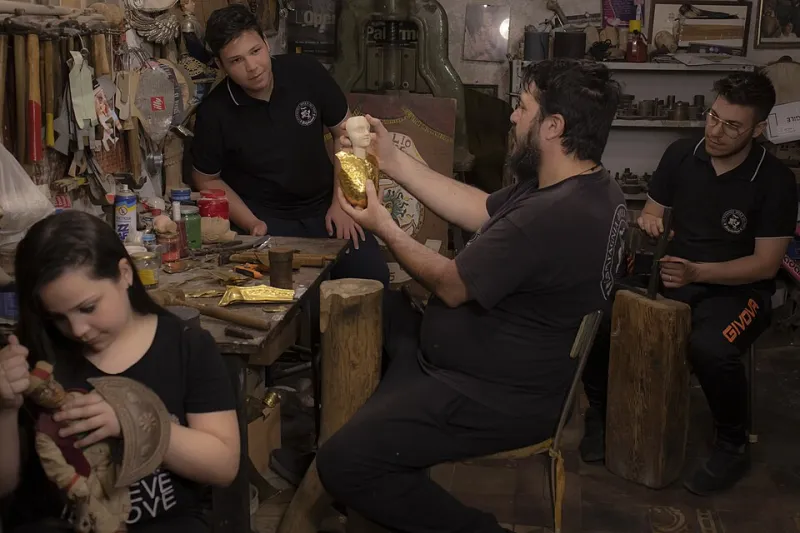 Nine Strings and a Block of Basswood: The Last Hands Keeping Marionettes Alive